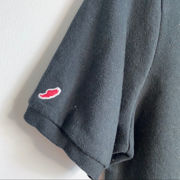 LEAGUE UGA Black Logo Sweatshirt Dress Medium - Picture 4 of 5